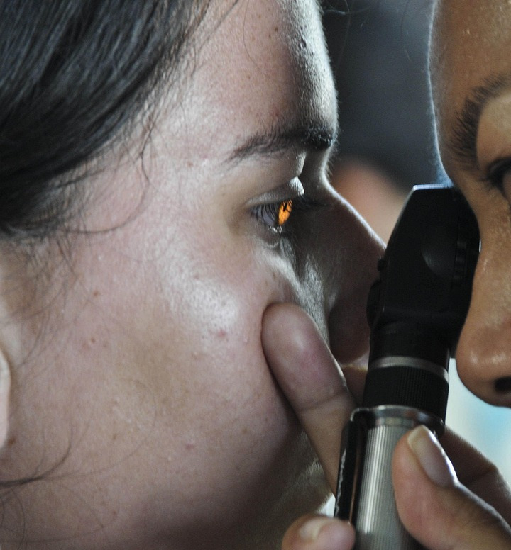 ophthalmology eye examination patient